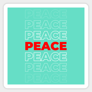 Peace Sticker